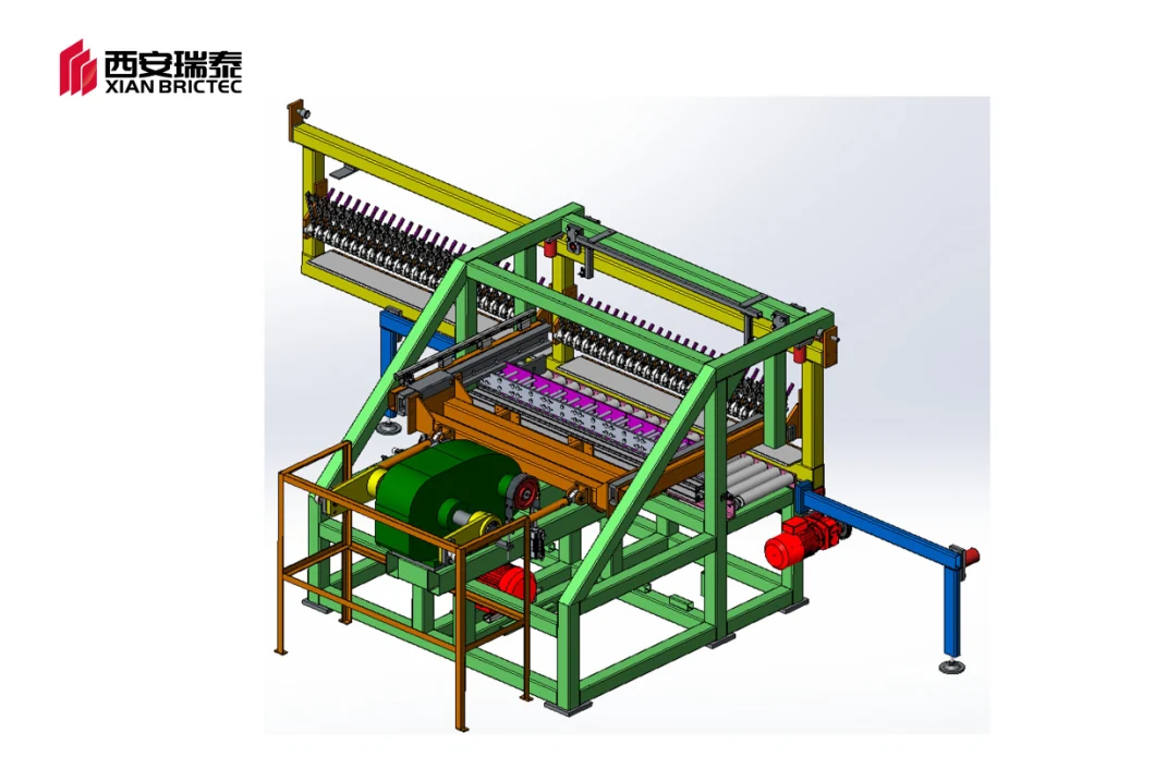 Automatic Green Brick Continuous Cutter for Hollow Blocks