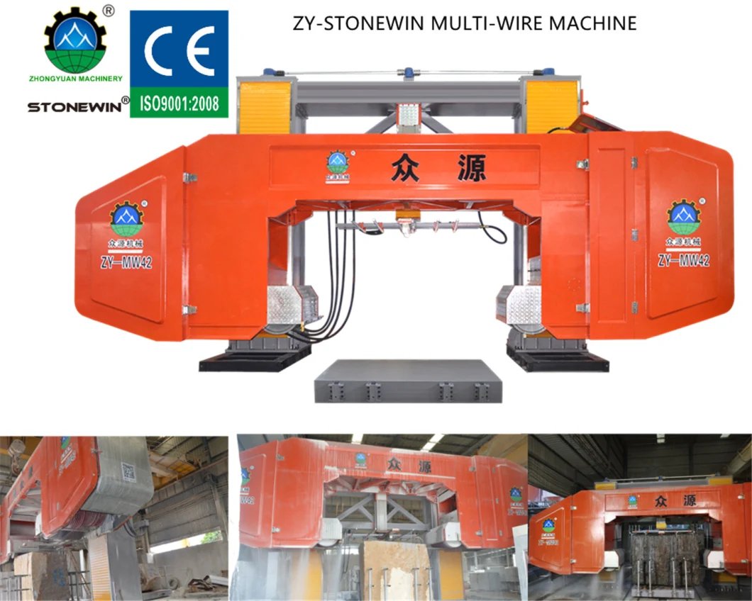 Zy-MW42 Multi Wire Machine for Granite Slabs Cutting