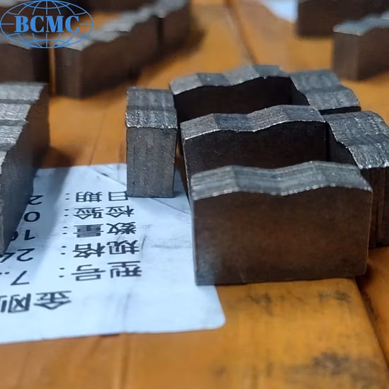 Lava volcánica Bcmc para segmento de segmentos de diamante de corte de piedra de granito