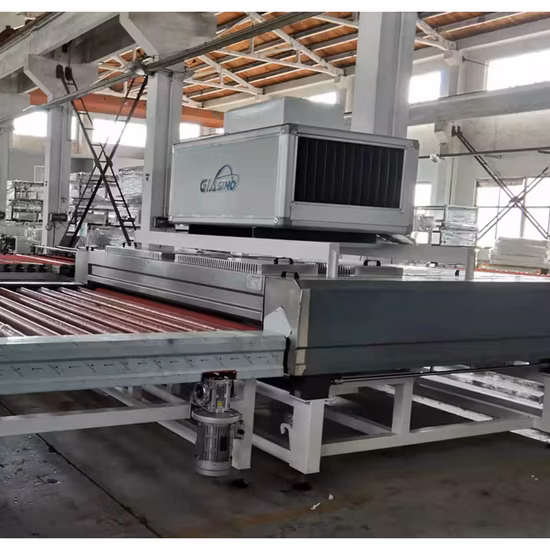 Bordeadora plana de vidrio horizontal de 1,6 m y forma de inglete variable Lápiz de inglete Biselado Lavado Muescas Perforación Chorro de arena Rotura Pulido Máquina de cantos